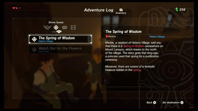 Hateno Shrines Recommended Order (BotW) 