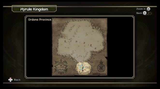 Map Screen - The Legend of Zelda: Twilight Princess HD Walkthrough -  Neoseeker