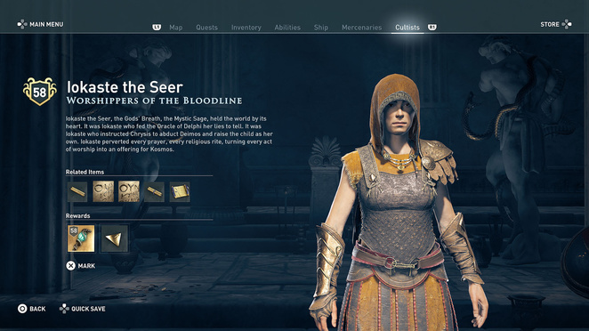 Branch: Worshippers the Bloodline Assassin's Creed Odyssey - Neoseeker