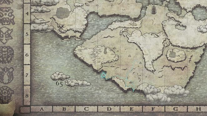 Shadow Of The Colossus Map - Maping Resources