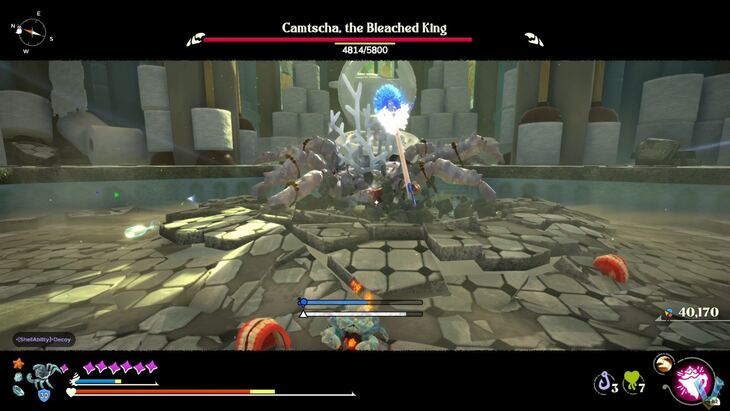 Another Crab's Treasure - Camtscha, The Bleached King Boss Guide ...