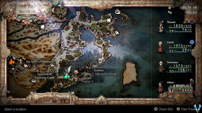 Octopath Traveler II - Apothecary Job Location Guide - Neoseeker