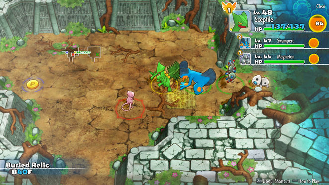Buried Relic Pokemon Mystery Dungeon Blue Rescue Team Dx Walkthrough Neoseeker