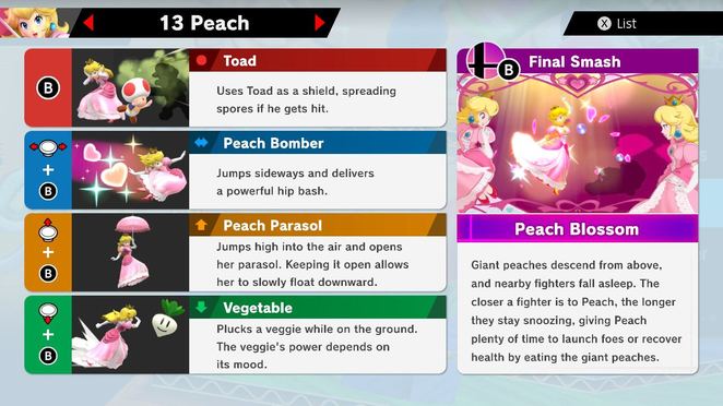 Peach Super Smash Bros Ultimate Walkthrough Neoseeker 9018