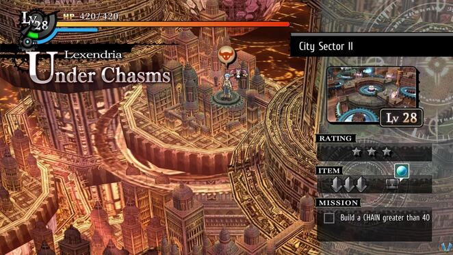 nayuta　Collection-Encounter Legend of Nayuta - Lexendria - City Sector II Walkthrough