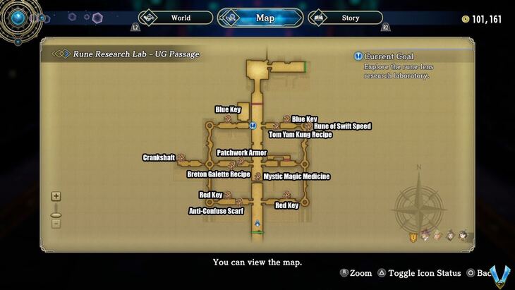 Eiyuden Chronicle: Hundred Heroes - All Rune Research Lab Chest ...