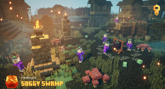Soggy Swamp Walkthrough Minecraft Dungeons Neoseeker