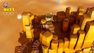 2-3 Sundown Mine Cart Rundown - Captain Toad: Treasure Tracker Switch ...
