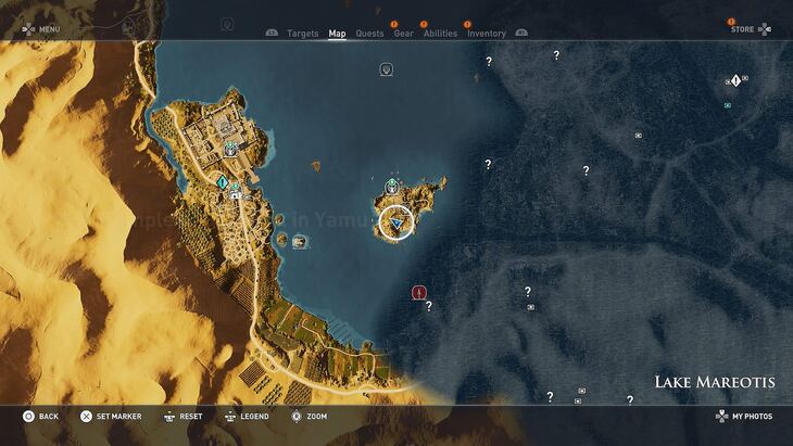 Map of Memphis - Tombs, papyrus puzzles and secrets - Assassin's Creed  Origins Guide