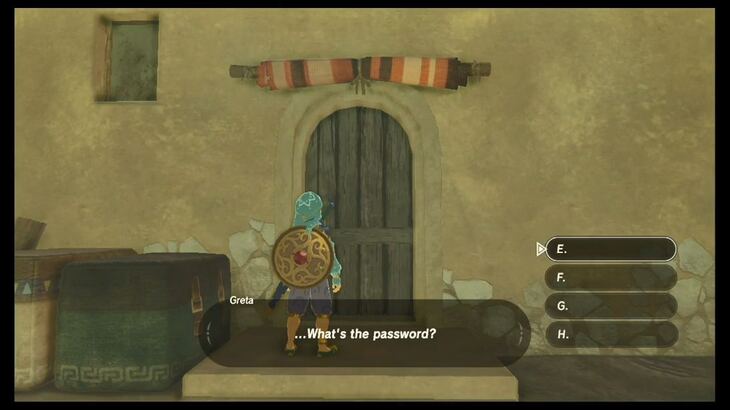 The Secret Club's Secret Password  Legend of Zelda: Breath of the