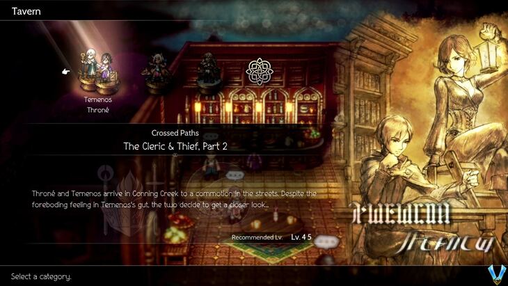 Octopath Traveler 2 - Fica a conhecer Throné e Temenos