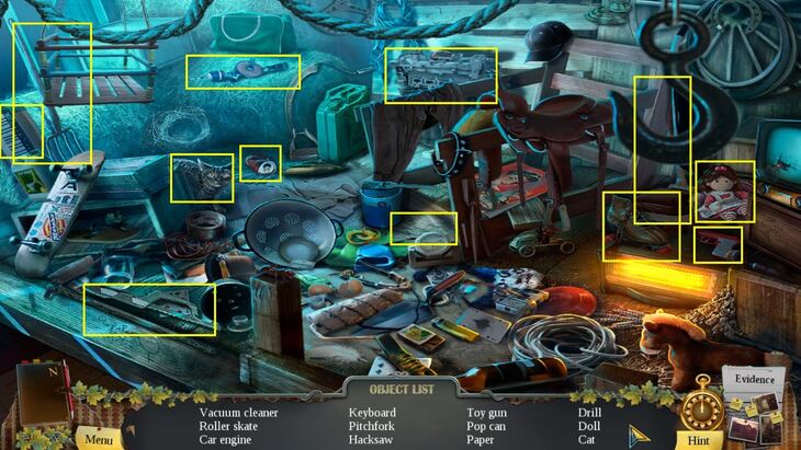 Hidden Objects Scenes (main) - Enigmatis: The Ghosts of