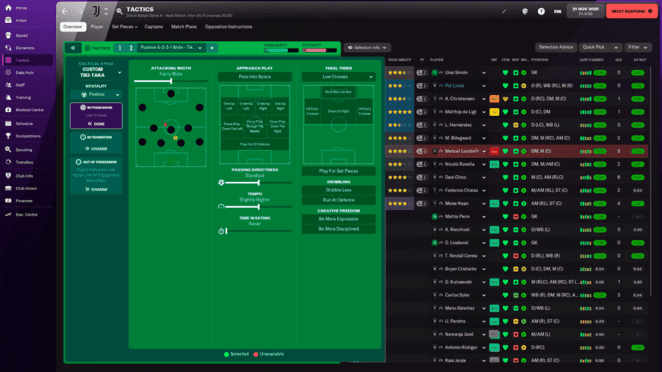 FM21: Tactical Styles