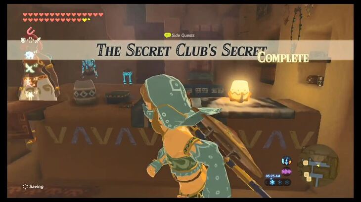 Zelda Breath of the Wild • The Secret Club's Secret • Wasteland Side Quest  