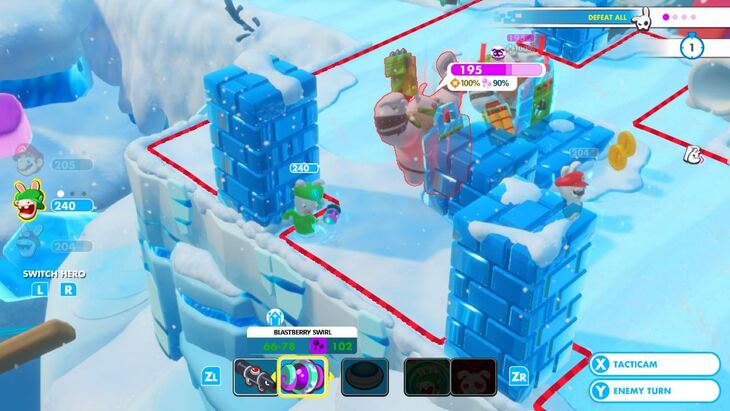 World 2-8: Call of Sherbet Mountain - Mario + Rabbids Kingdom Battle ...