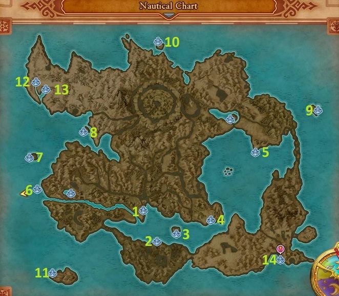 dragon quest xi world map arboria The Wild Blue Yonder Dragon Quest Xi Echoes Of An Elusive Age dragon quest xi world map arboria