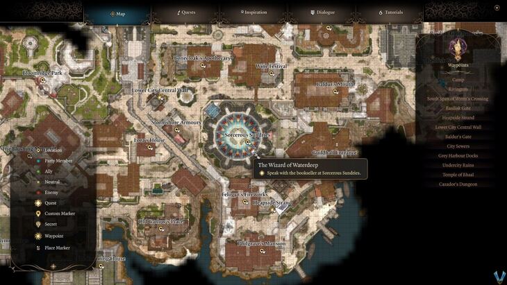 Wizard's Aberoth blog: Map and quest guide