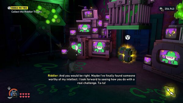 Riddle Me This - LEGO Batman: Legacy of the Dark Knight Walkthrough ...