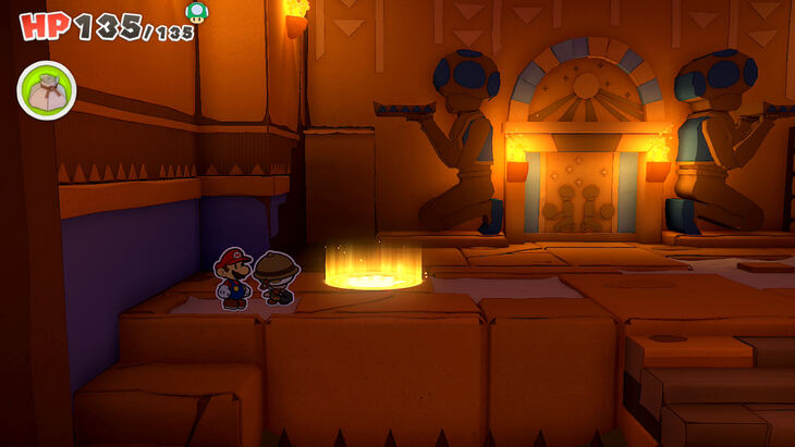 Paper Mario: Origami King - Temple of Shrooms Walkthrough - Paper Mario ...