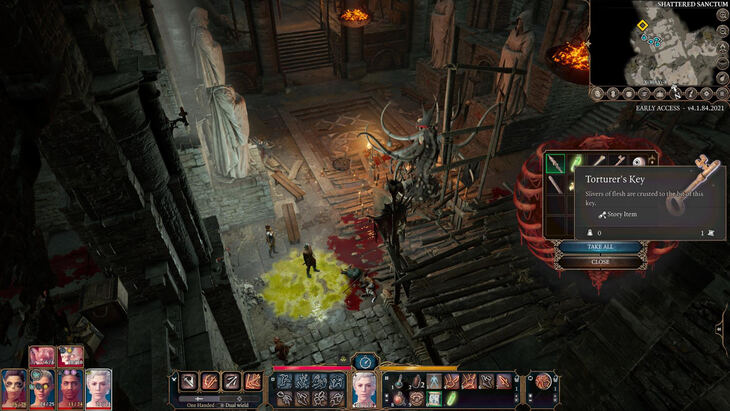 Stuck in the Shattered Sanctum. Leaving begins a massive fight I know I'm  not gonna win. Any suggestions on how to get out of here? : r/BaldursGate3