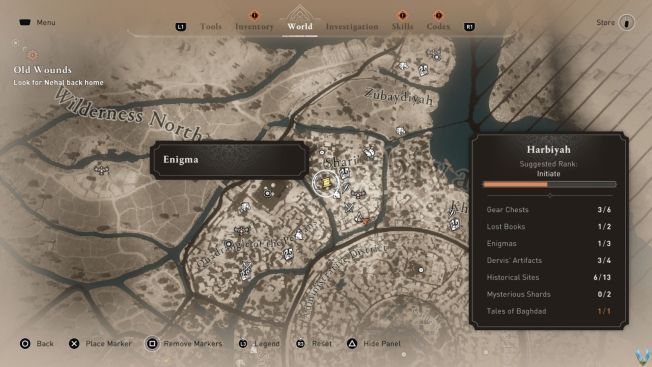Assassin S Creed Mirage Harbiyah Enigmas Locations Guide Neoseeker