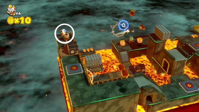 Toad Brigade to Bullet Bill Base - Captain Toad: Treasure Tracker ...
