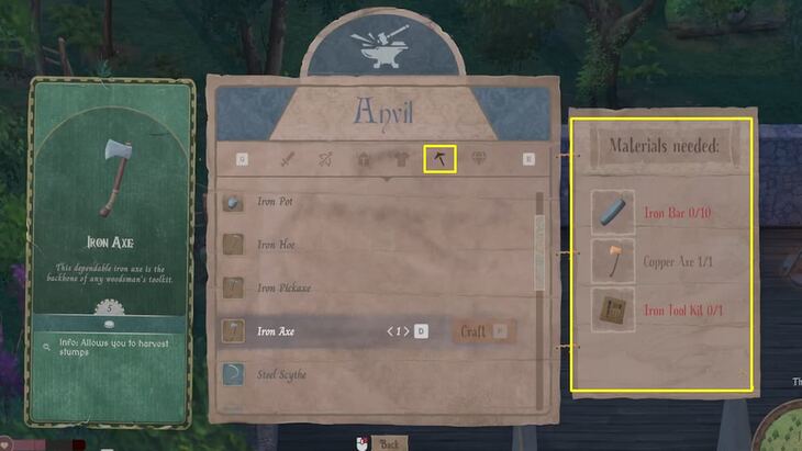 Mirthwood Upgrading Tools Guide - Neoseeker
