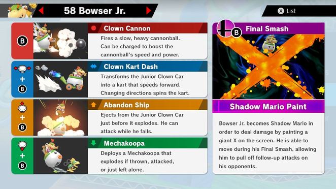 Bowser Jr. - Super Smash Bros. Ultimate Walkthrough - Neoseeker