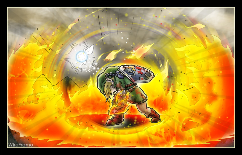 Din's Fire « Legend of Zelda Fanart