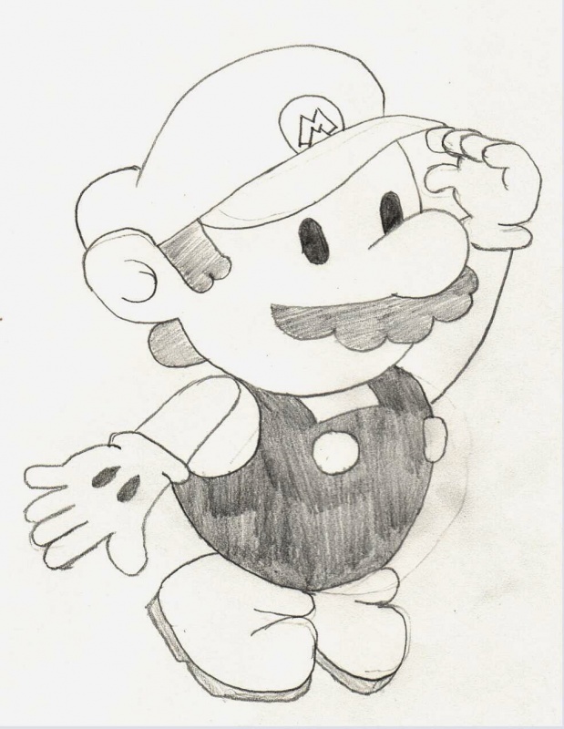 Paper Mario « Mario Fanart