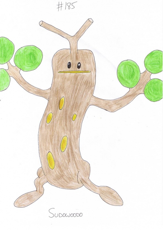 #185 Sudowoodo « Pokémon Fanart