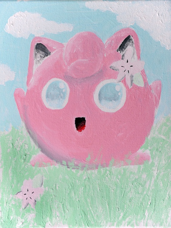 Jigglypuff Painting « Pokémon Fanart