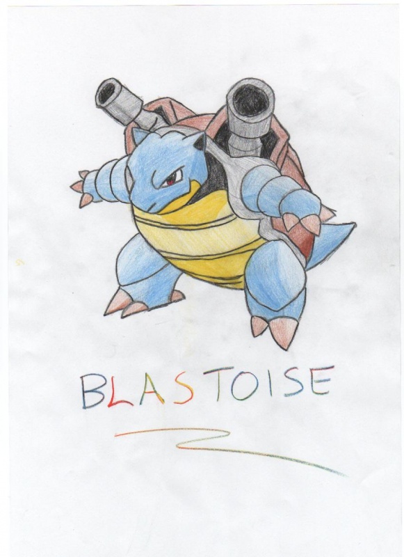 pokemon mega blastoise coloring pages