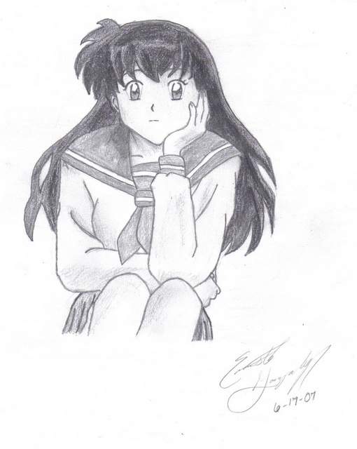 Kagome « Inuyasha Fanart