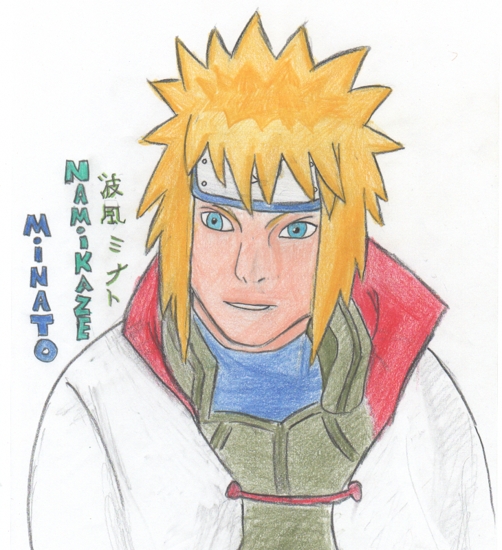 HOW TO DRAW MINATO - NARUTO 