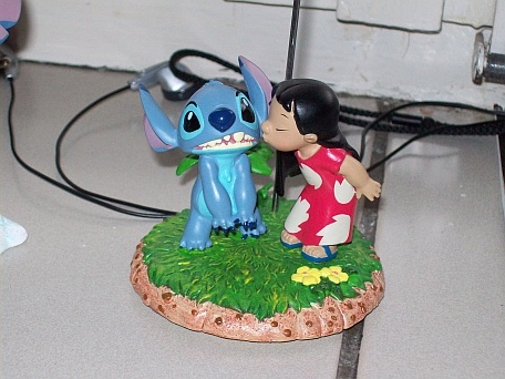 stitch porcelain figurine