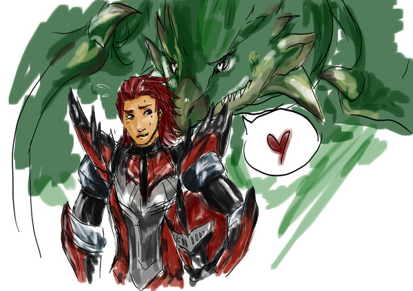 rathian and cheval