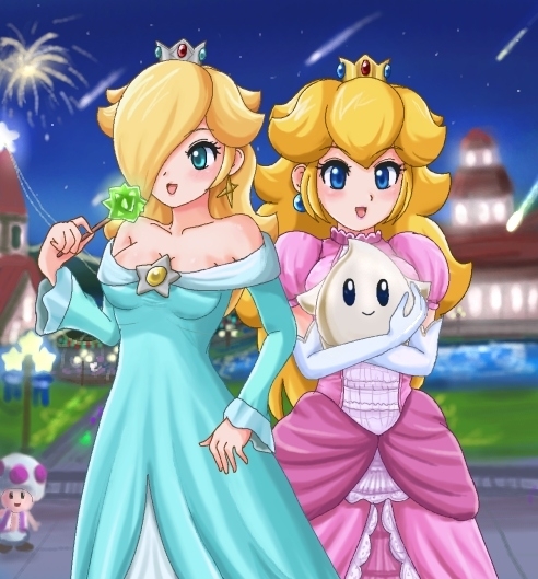 princess rosalina and luma
