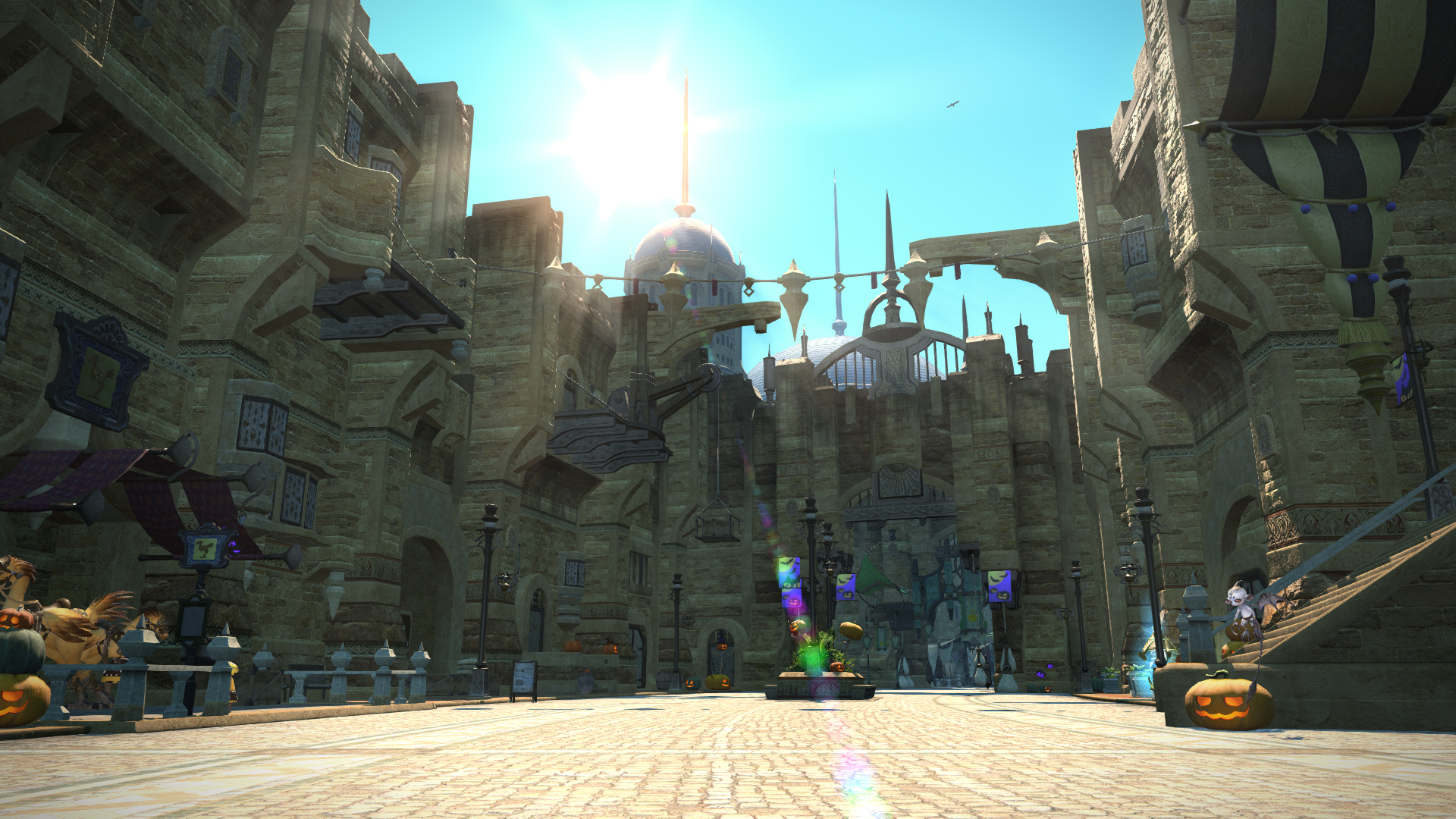 FFXIV All Saints Day Cutscene View from Shadow of Death hosted by