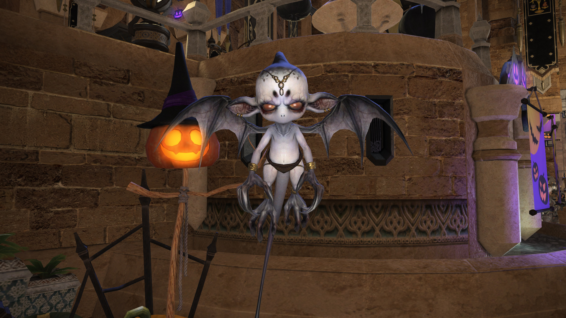 FFXIV All Saints Day Imp Closeup from Shadow of Death hosted by