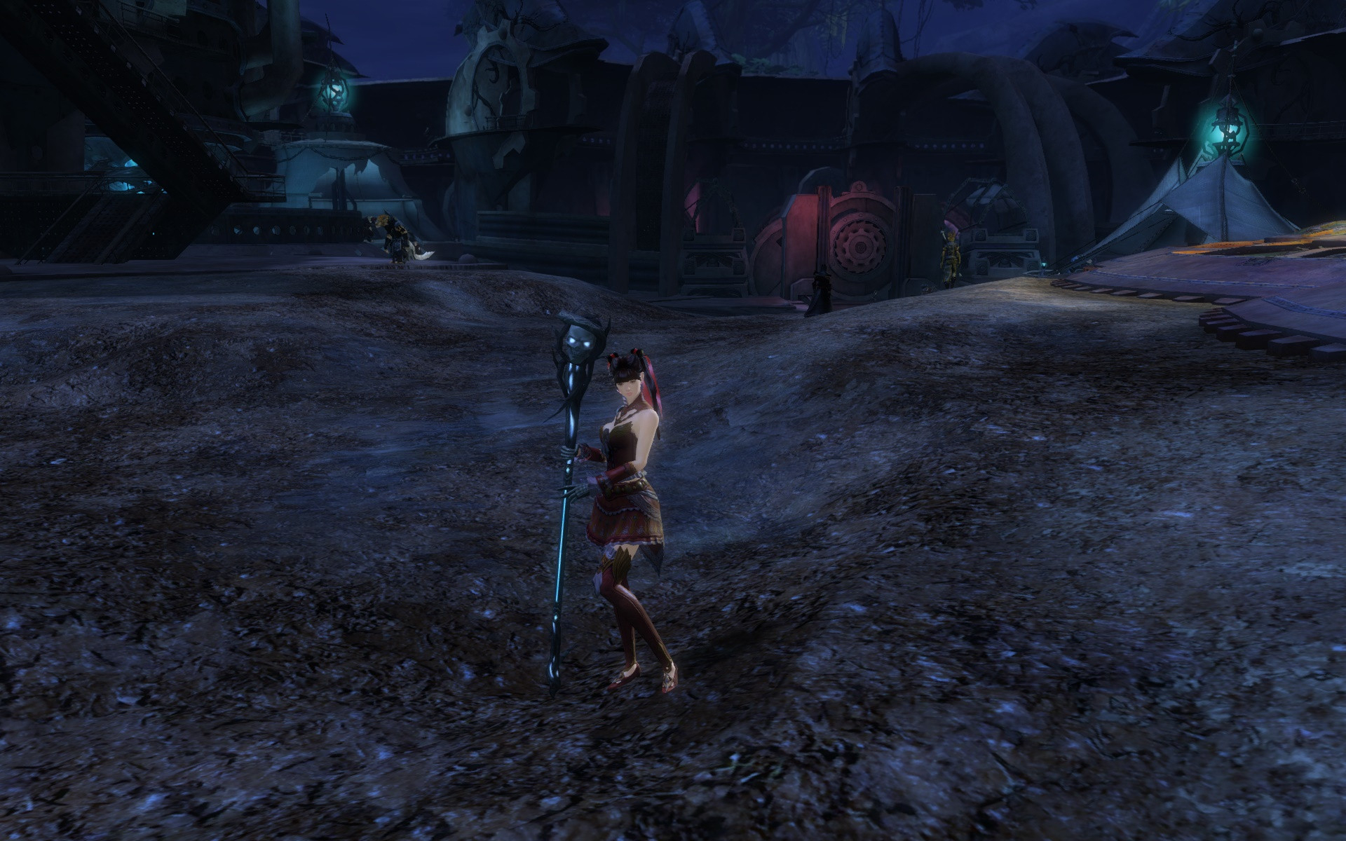 GW2 Pact Quarterstaff Skin from Dynamite hosted by Neoseeker