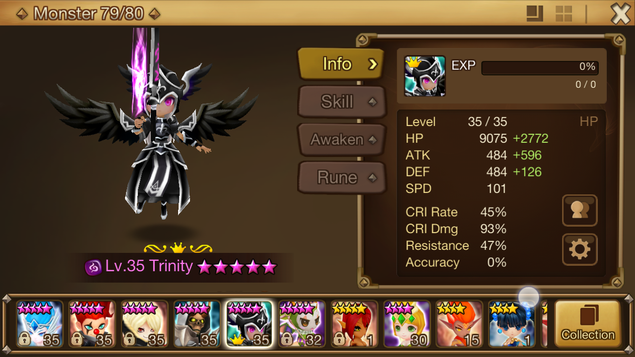 (SOLD)Selling $150/Trading Dark Valkyrie Trinity Account(Global)(Non ...