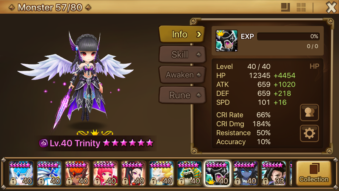 SOLD !!!WTT/S > TRINITY ( TRANSMOG ) - GLOBAL - Summoners War: Sky ...