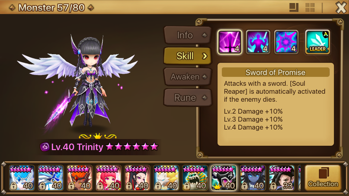 SOLD !!!WTT/S > TRINITY ( TRANSMOG ) - GLOBAL - Summoners War: Sky ...