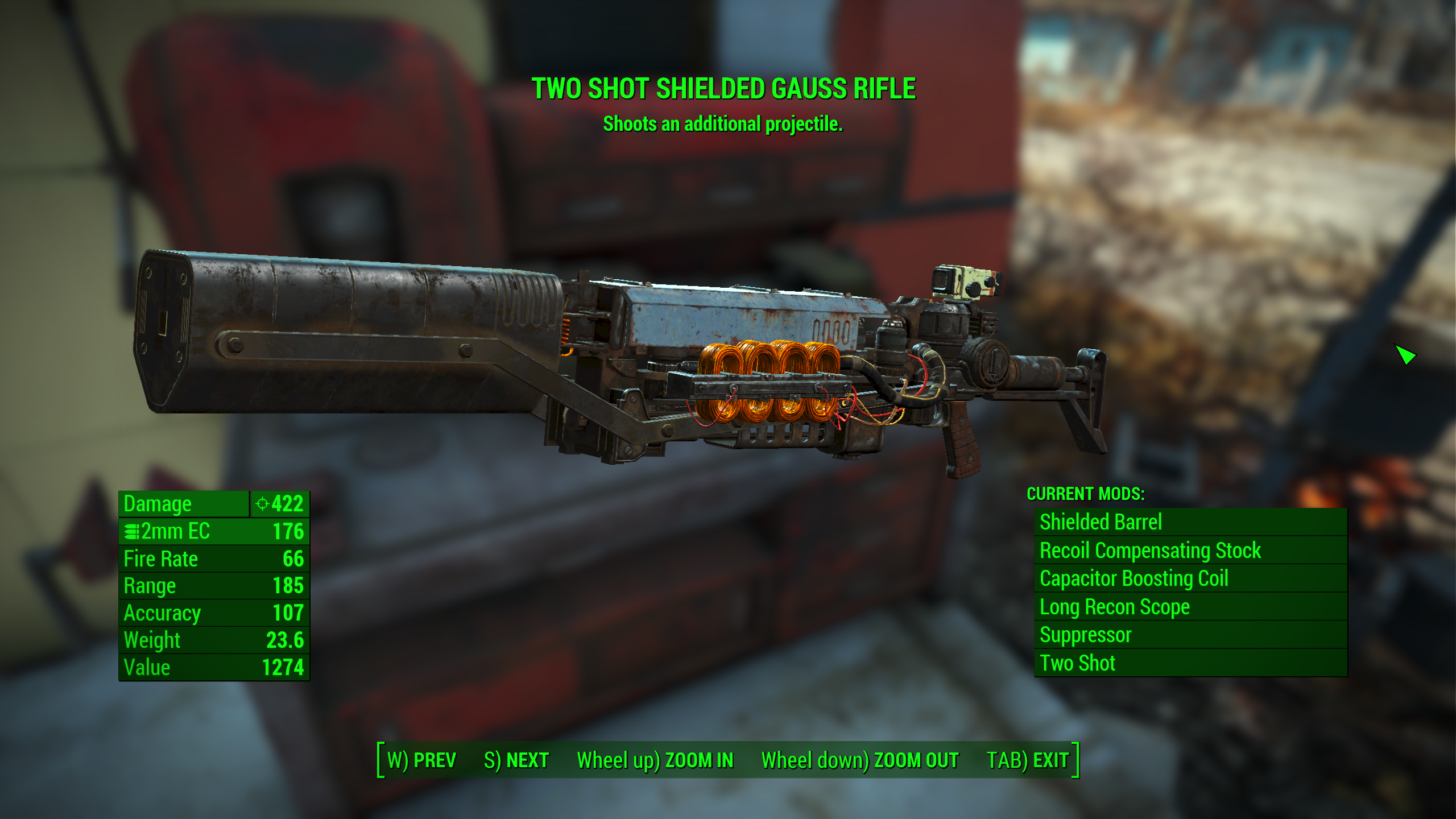 Fallout 4 gauss rifle retexture фото 68
