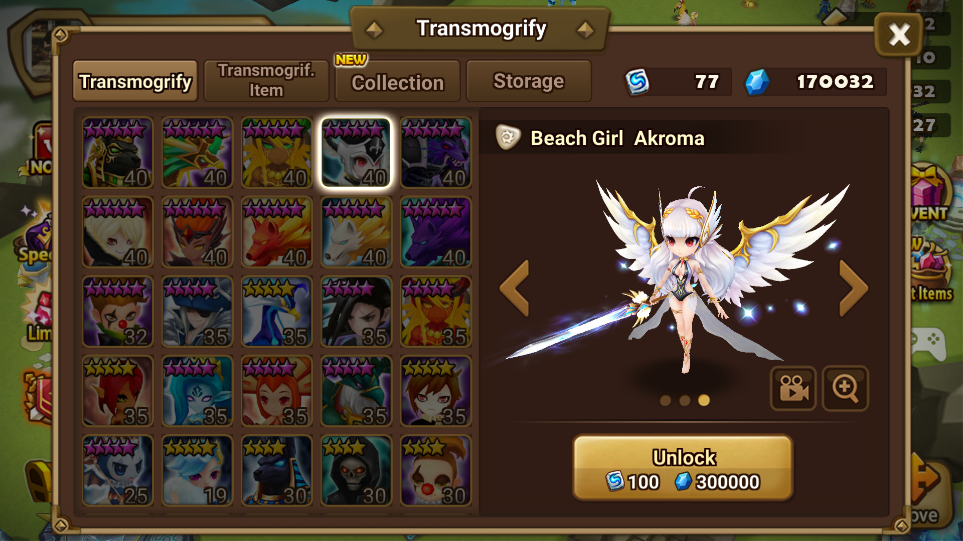 Selling GLOBAL Akroma account . - Summoners War: Sky Arena Forum ...