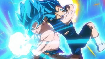 Why was Vegeta's Galick Gun yellow in Dragon Ball Super: Broly