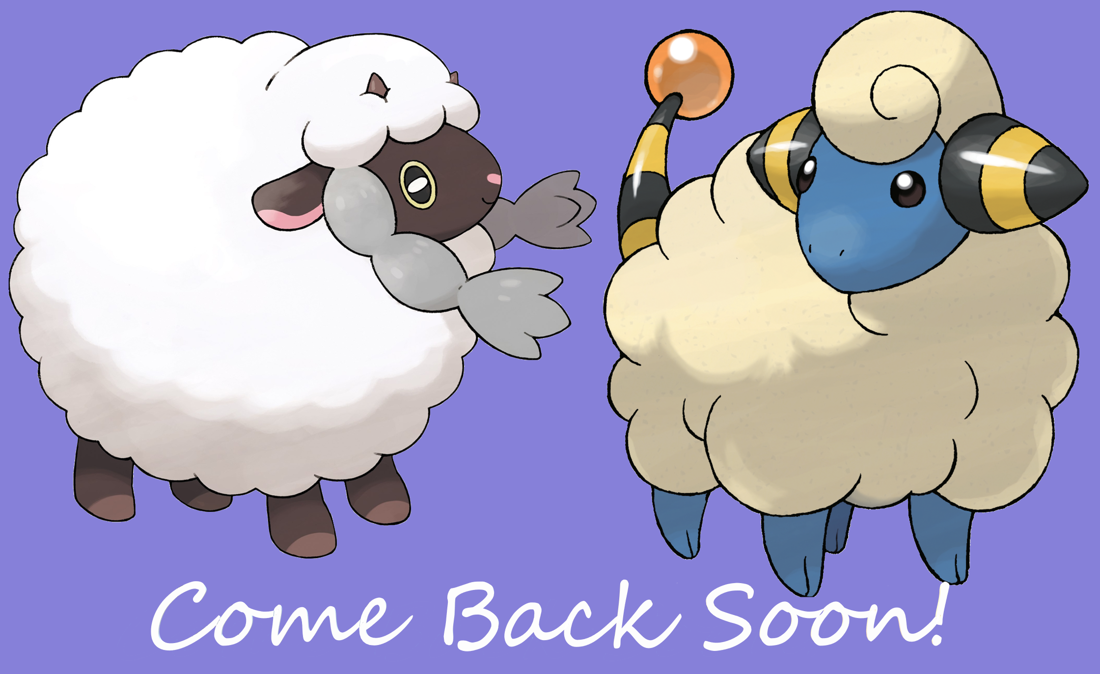 Wooloo x Mareep Footer from ShadowCrystallux - hosted by Neoseeker