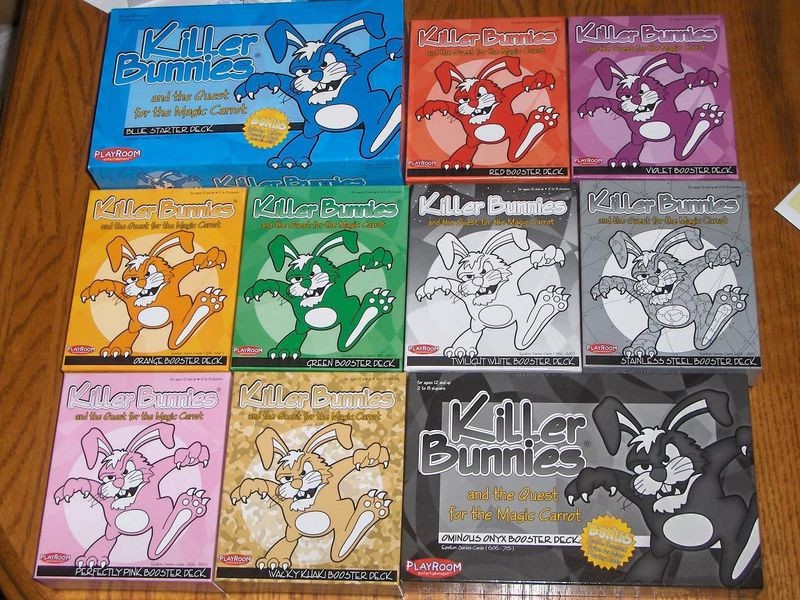 Killer Bunnies And the Quest for the Magic Carrot Tabletop Games