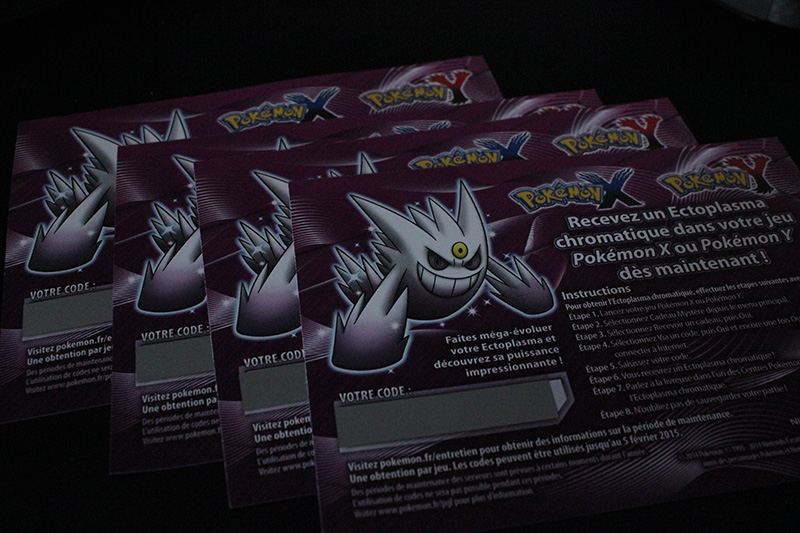 [The winners have been chosen !] 2 Halloween Shiny Mega Gengar Codes